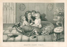 Load image into Gallery viewer, Currier and Ives  “Baby’s First Visit”
