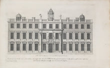 Load image into Gallery viewer, Campbell, Colen  &quot;The Elevation of Thorsby house in the County of Nottingham the Seat of the Rt. Honble. The Marquiss of Dorchester&quot; Pl. 91.
