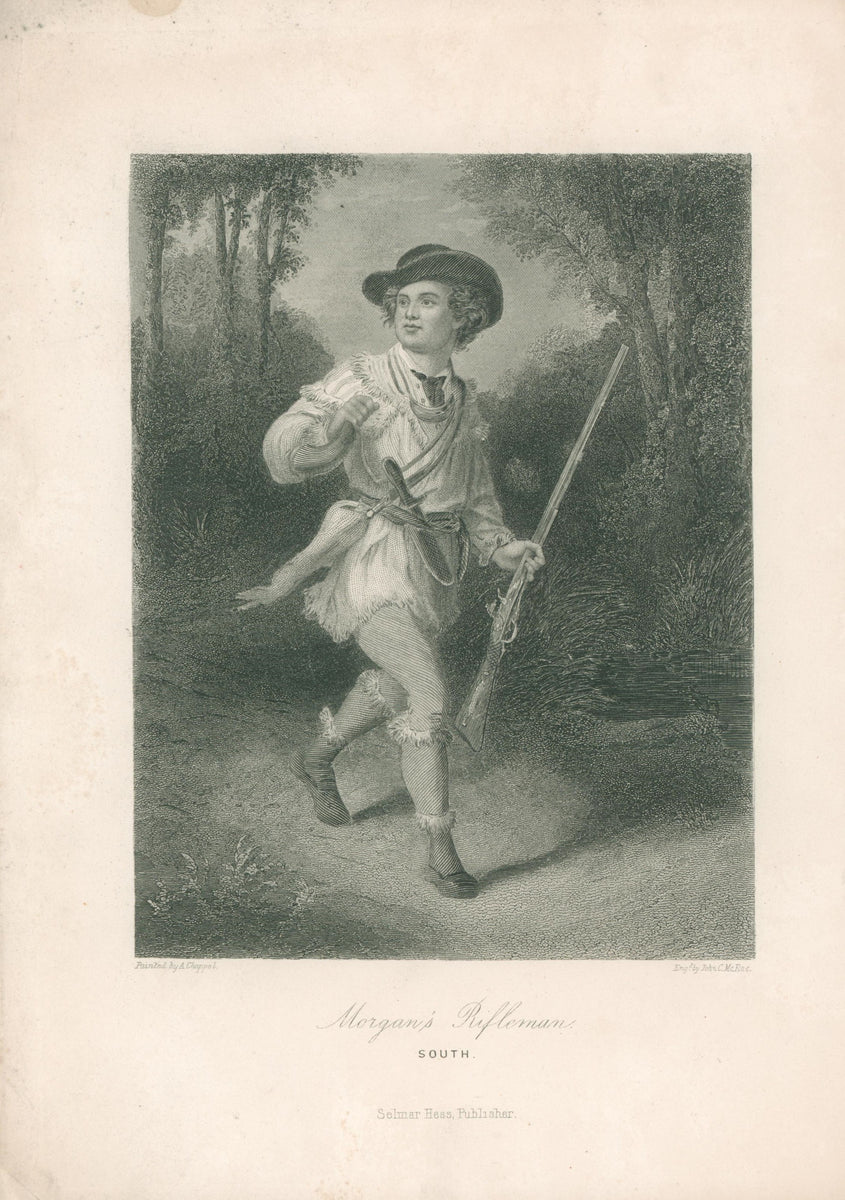 Chappel, Alonzo “Morgan’s Rifleman: South” – Philadelphia Print Shop