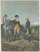 Load image into Gallery viewer, Chappel, Alonzo Chappel. “First Meeting of Washington Hamilton”
