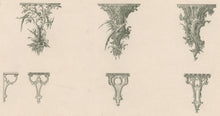 Load image into Gallery viewer, Chippendale, Thomas  Plate 132. “Brackets or Bustos”
