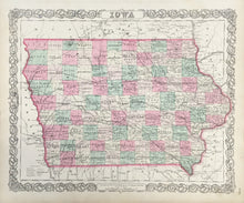 Load image into Gallery viewer, Colton, J.H. &quot;Iowa&quot; 1866
