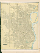 Load image into Gallery viewer, Cram, George &quot;Omaha/Council Bluffs&quot;
