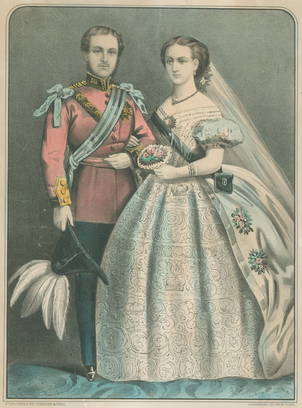 Currier & Ives after photograph by Mayall “The Prince and Princess of Wales