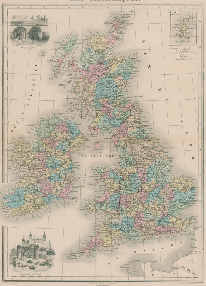 Debuissons “Iles Britanniques.