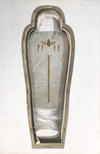 Load image into Gallery viewer, Denon, Vivant.  Plate T. 37G.  [Mummy and sarcophagus]
