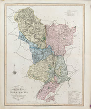 Load image into Gallery viewer, Ebden, William “New Map of the County of Derbyshire.”
