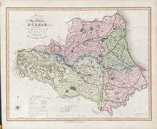 Load image into Gallery viewer, Ebden, William “New Map of the County of Durham”
