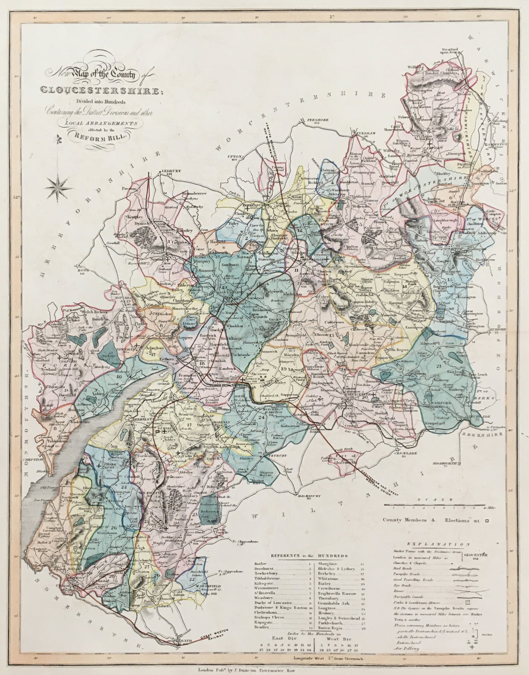 Ebden, William “New Map of the County of Gloucestershire.”