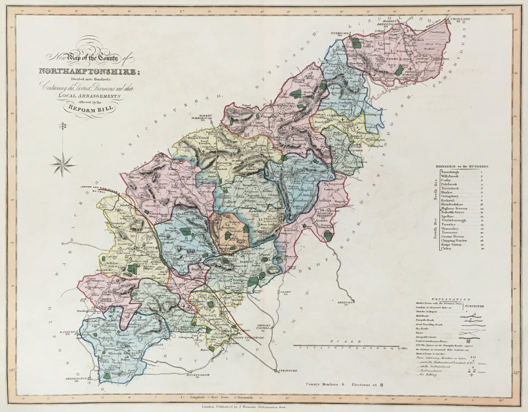 Ebden, William “New Map of the County of Northamptonshire.”