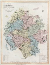 Load image into Gallery viewer, Ebden, William “New Map of the County of Herefordshire.”
