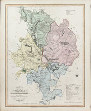 Load image into Gallery viewer, Ebden, William “New Map of the County of Huntingdonshire”
