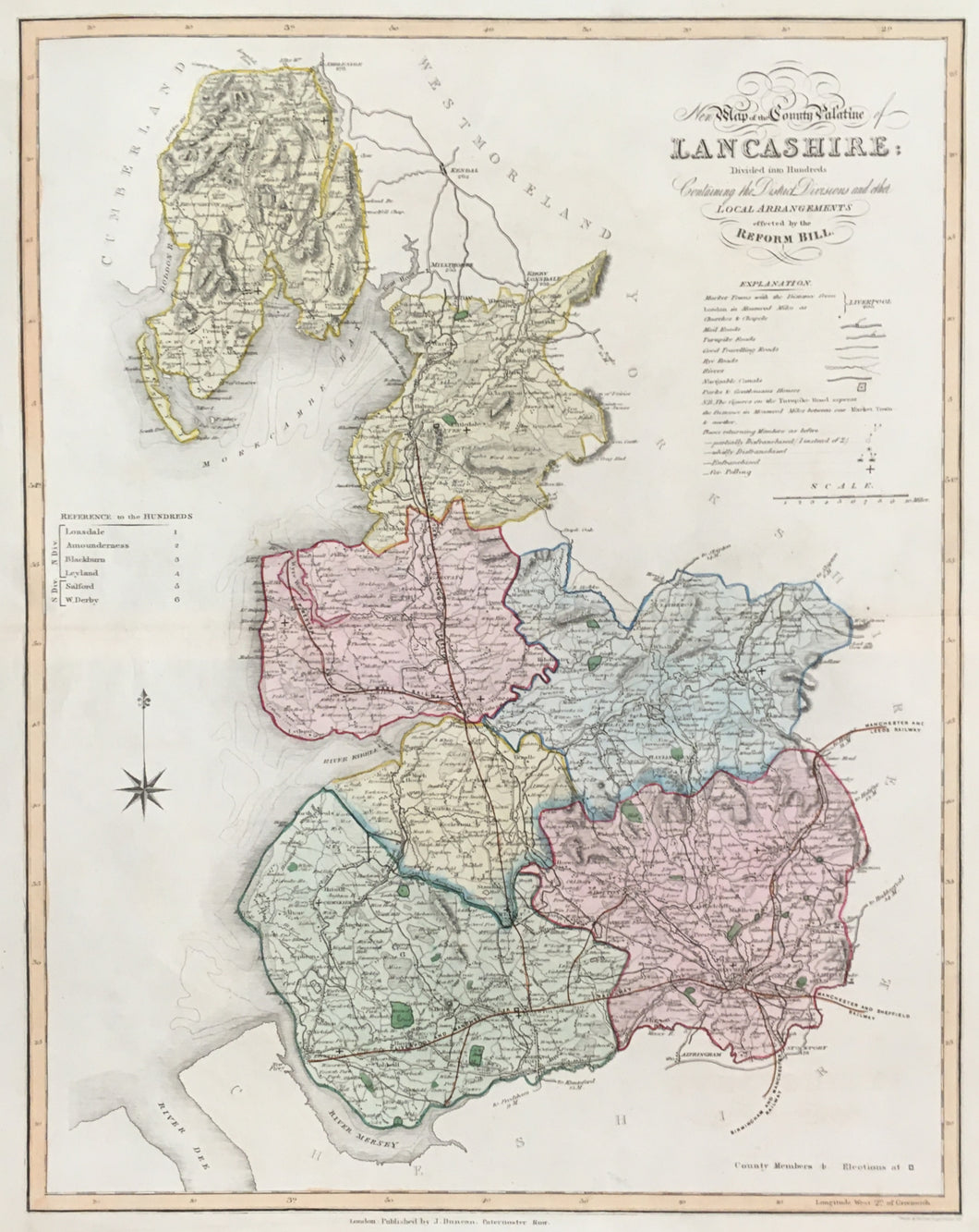 Ebden, William “New Map of the County of Lancashire.”