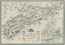 Load image into Gallery viewer, Elias, Arthur Edward  &quot;Animated Map of Nova Scotia&quot;
