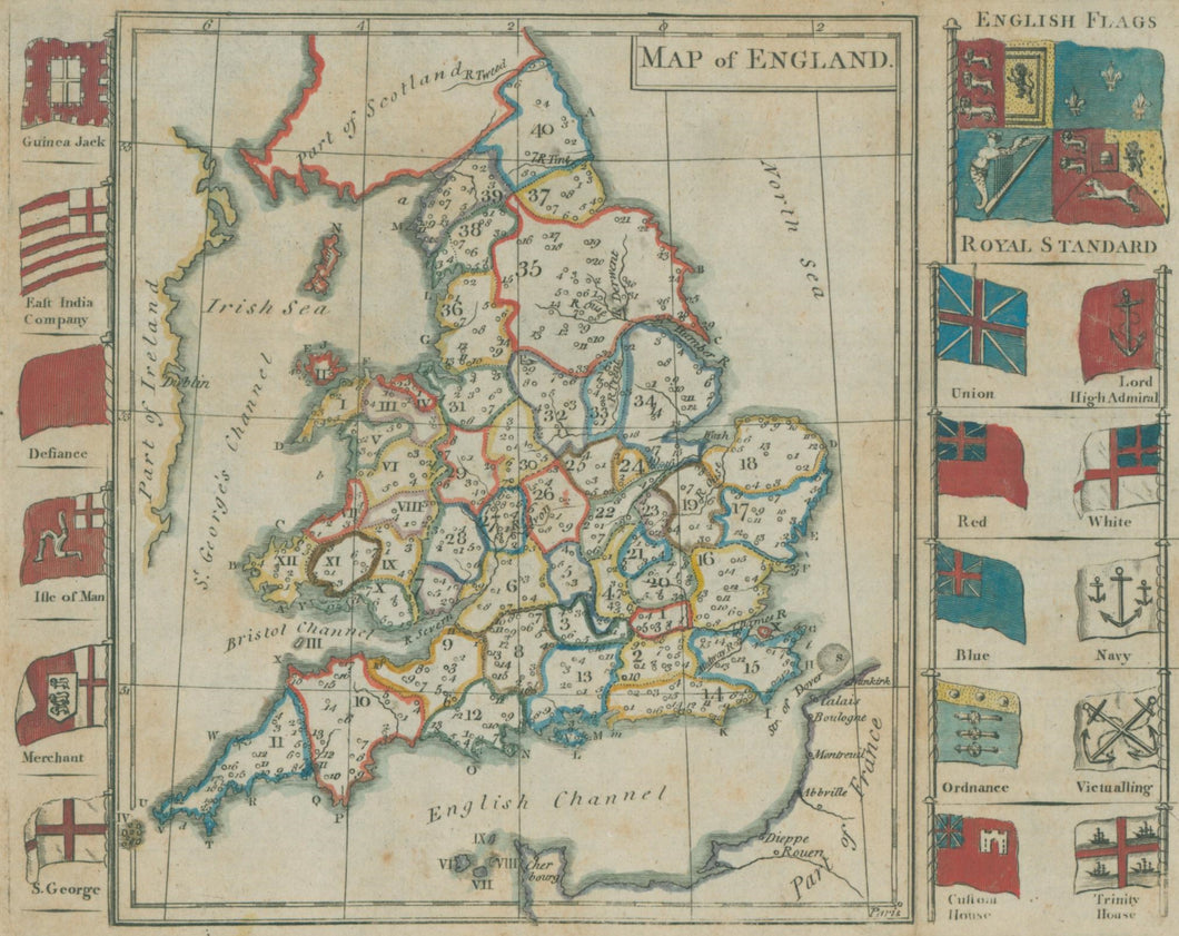 Unattributed “Map of England”