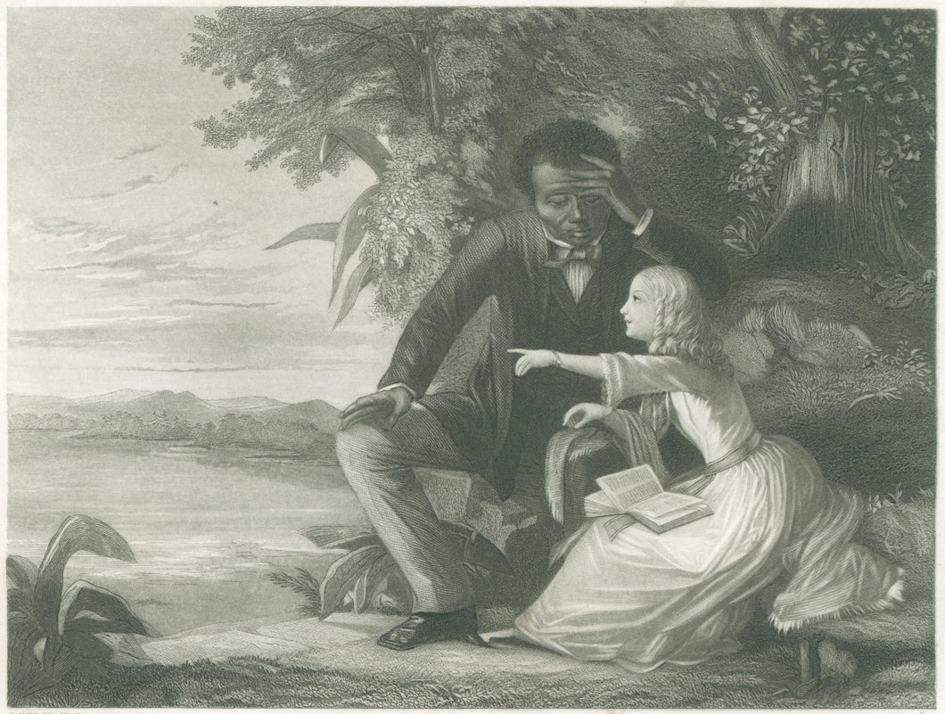 Hunt, Samuel V.  “Eva pointing out the Happy Land”