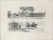 Load image into Gallery viewer, Forbes, Edwin Plate 6.  “Newspapers for the Army.”  From &quot;Life Studies of the Great Army&quot;
