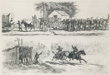 Load image into Gallery viewer, Forbes, Edwin Plate 6.  “Newspapers for the Army.”  From &quot;Life Studies of the Great Army&quot;
