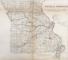 Load image into Gallery viewer, General Land Office  &quot;State of Missouri&quot;
