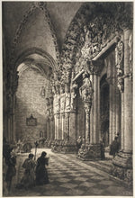 Load image into Gallery viewer, Haig, Axel  “Portico del Gloria, Santiago de Campostela”  [Spain]
