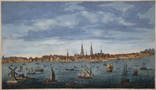 Load image into Gallery viewer, Bowles, Carington &quot;An East Perspective View of the City of Philadelphia, in the Province of Pensylvania, in North America, taken from the Jersey Shore&quot;
