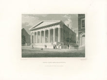 Load image into Gallery viewer, Burton, C.   “United States Bank, Philadelphia”  [Still standing on Chestnut Street]
