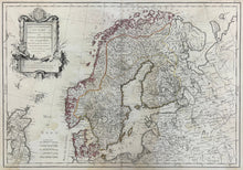 Load image into Gallery viewer, Janvier, Jean &quot;Les Couronnes Du Nord.... par le Sr. Janvier Géographe&quot; [Scandinavia]
