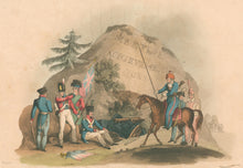 Load image into Gallery viewer, Heath, Willliam &quot;Vignette title&quot;  From &quot;The Martial Achievements of Great Britain and Her Allies from 1799 to 1815” Pl. 1.
