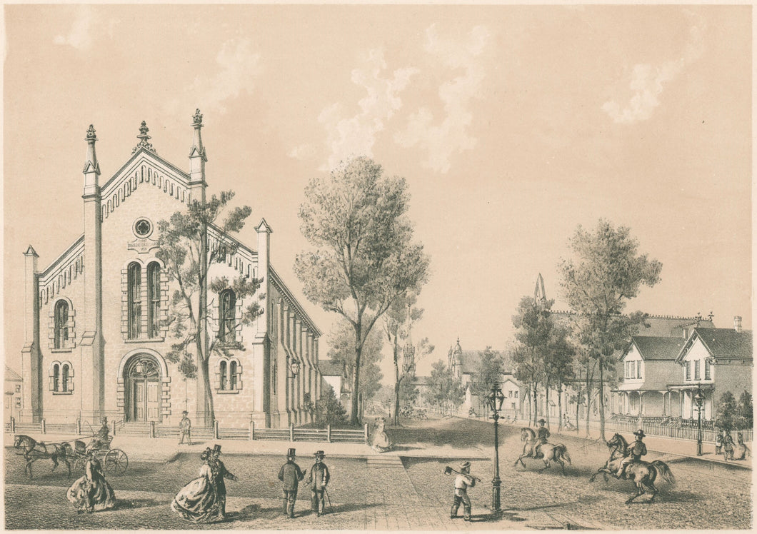 Kurz, Louis   “1st Congregational Church”  [Washington and Green, Chicago]