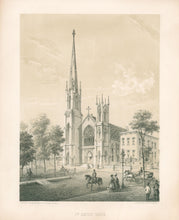 Load image into Gallery viewer, Kurz, Louis  &quot;1st. Babtist [sic] Church”  [Wabash, just south of Hubbard Court, Chicago ]
