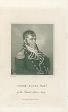 Load image into Gallery viewer, Peale, Rembrant  “Jacob Jones, Esqr., of the United States Navy”
