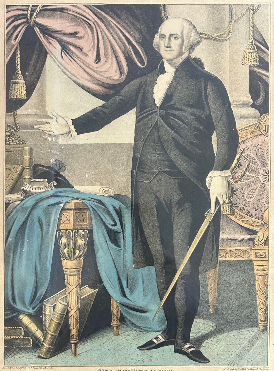 Kellogg & Thayer “Washington. First in War, First in Peace and First in the Hearts of his Countrymen”