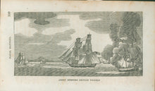 Load image into Gallery viewer, Unattributed  “Argus Burning British Vessels.”  From Horace Kimball’s &quot;American Naval Battles…&quot;
