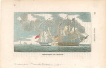 Load image into Gallery viewer, Unattributed  “Chesapeake and Shannon.”  From Horace Kimball’s &quot;American Naval Battles…&quot;
