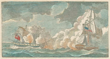 Load image into Gallery viewer, Unattributed  “United States and Macedonian.”  From Horace Kimball’s &quot;American Naval Battles…&quot;
