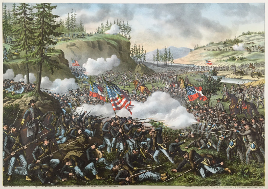 Kurz & Allison “Battle of Chickamauga” [GA]