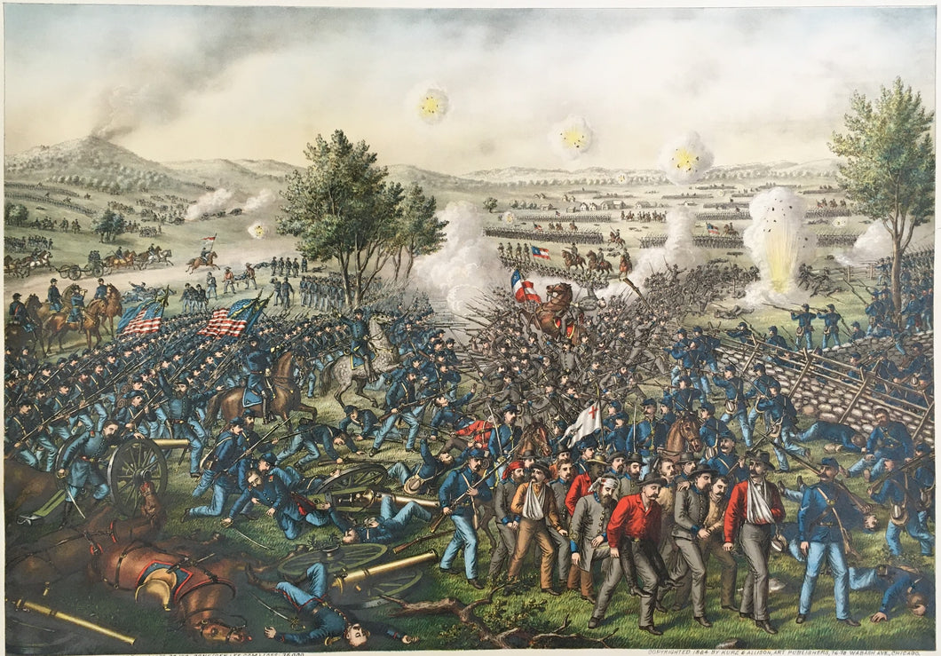 Kurz & Allison “Battle of Gettysburg”