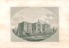 Load image into Gallery viewer, Unattributed “Ohio Wesleyan University. Delaware, O.”  From &quot;The Ladies’ Repository”
