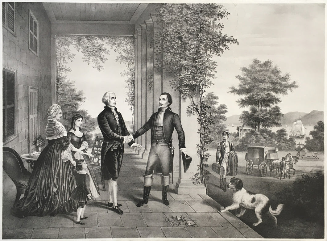 Tholey, Charles P. “Genl. Lafayette’s Departure from Mount Vernon 1784”