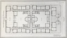 Load image into Gallery viewer, Brown, Samuel J.  “Latin and English High School Buildings, Boston, Mass”  [façade and floor plan].
