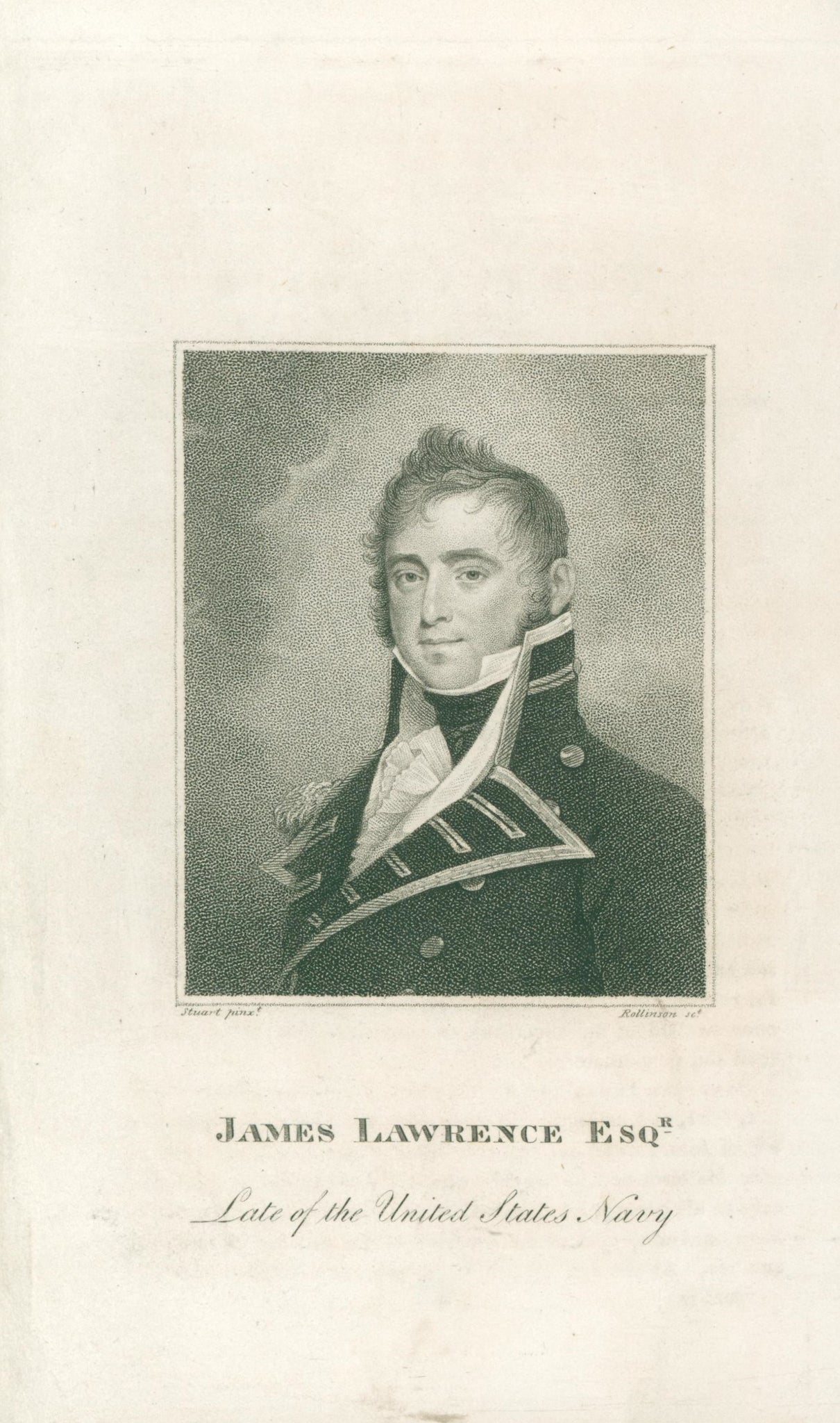 Stuart, Gilbert “James Lawrence, Esqr., Late of the United States Navy ...