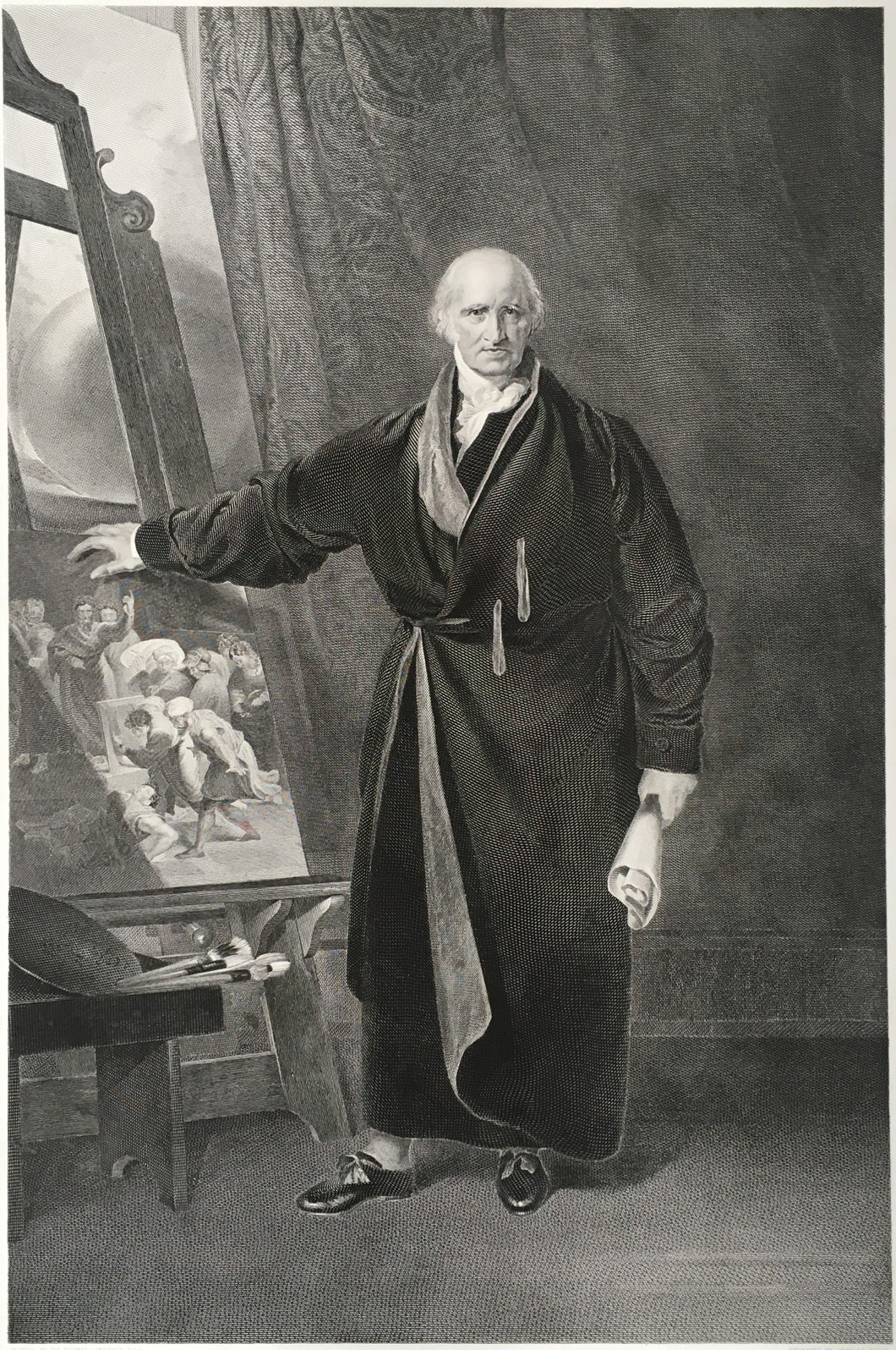 Lawrence, Sir Thomas   “Benjamin West, P.R.A”