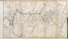 Load image into Gallery viewer, Unattributed “Map of the Lehigh Valley Showing the Counties of Northampton, Lehigh, Carbon, and Luzerne.  Also the Lehigh Valley Railroad and Lehigh Canal”
