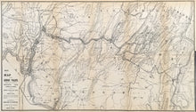 Load image into Gallery viewer, Unattributed “Map of the Lehigh Valley Showing the Counties of Northampton, Lehigh, Carbon, and Luzerne.  Also the Lehigh Valley Railroad and Lehigh Canal”
