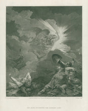 Load image into Gallery viewer, de Loutherbourg, P.J. “The Angel Destroying the Assyrian Camp.” From Thomas Macklin’s &quot;Holy Bible&quot;
