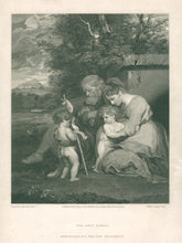 Load image into Gallery viewer, Reynolds, Joshua “The Holy Family.” From Thomas Macklin’s &quot;Holy Bible&quot;
