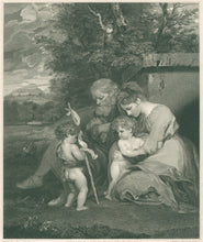 Load image into Gallery viewer, Reynolds, Joshua “The Holy Family.” From Thomas Macklin’s &quot;Holy Bible&quot;
