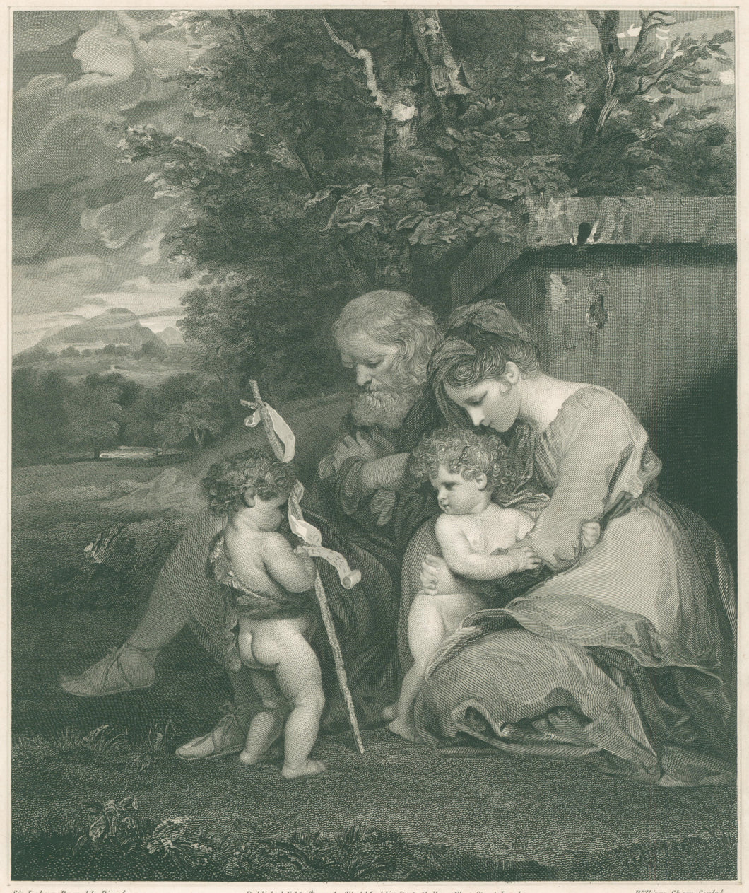 Reynolds, Joshua “The Holy Family.” From Thomas Macklin’s 