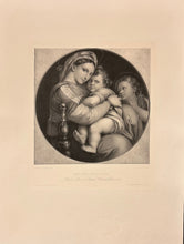 Load image into Gallery viewer, Raphael, school of &quot;Madonna della Sedia.&quot; [The Madonna of the chair]
