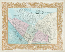 Load image into Gallery viewer, Magnus, Charles  “Map of the City of Newark”  [New Jersey]
